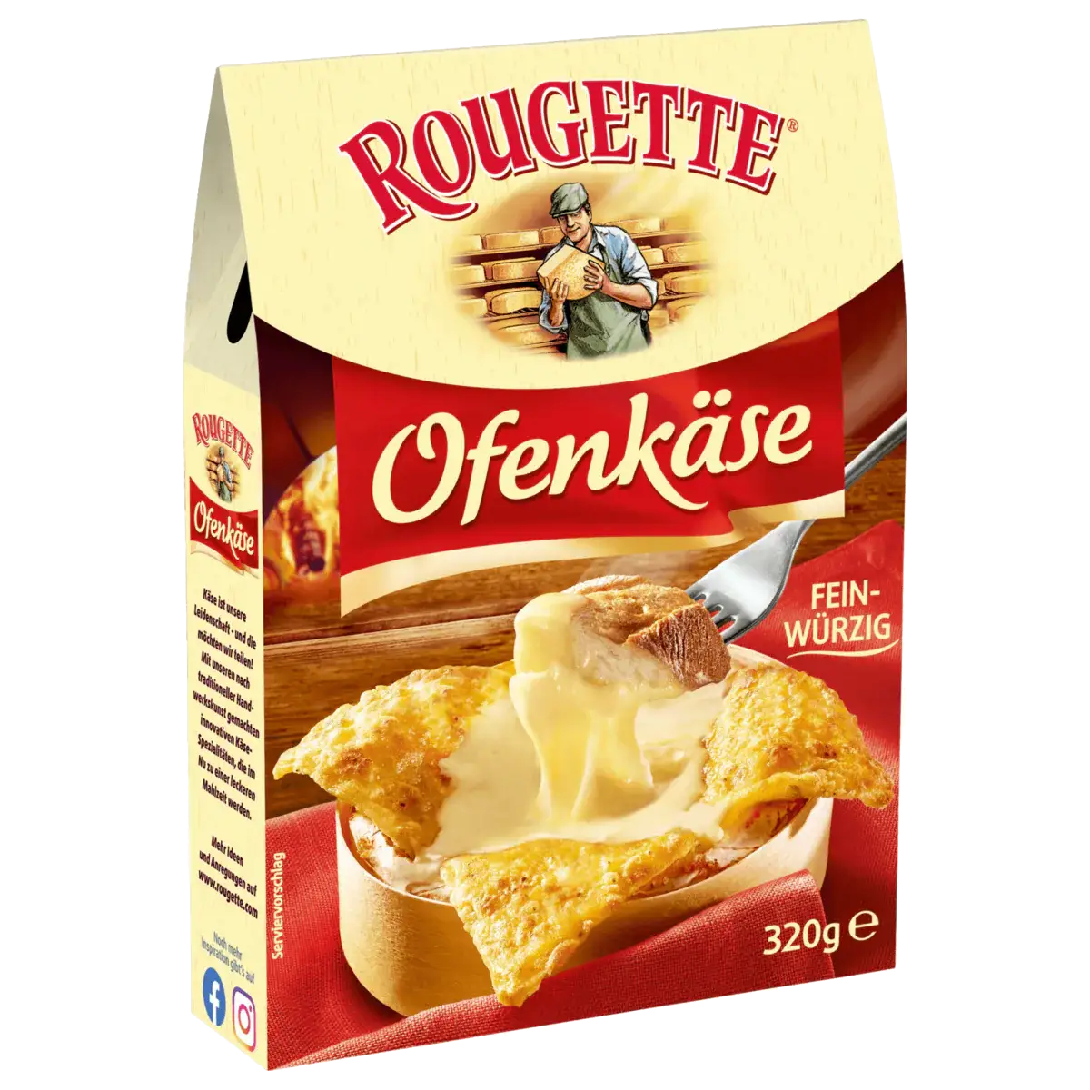 Rougette Oven Cheese, 320 g