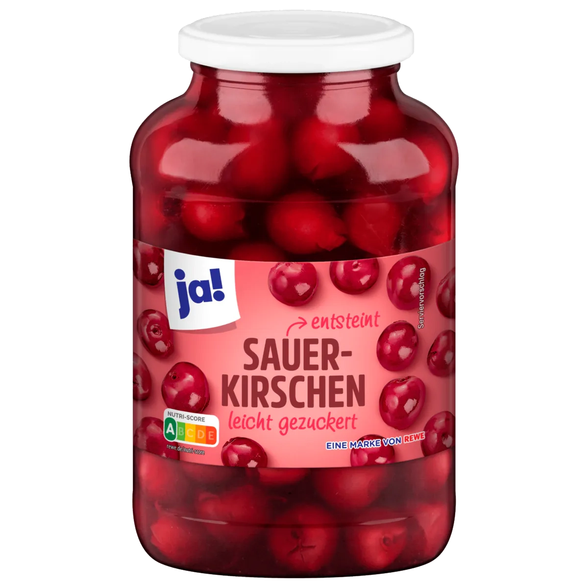 Sauerkirschen, entkernt und leicht gezuckert, 680 g