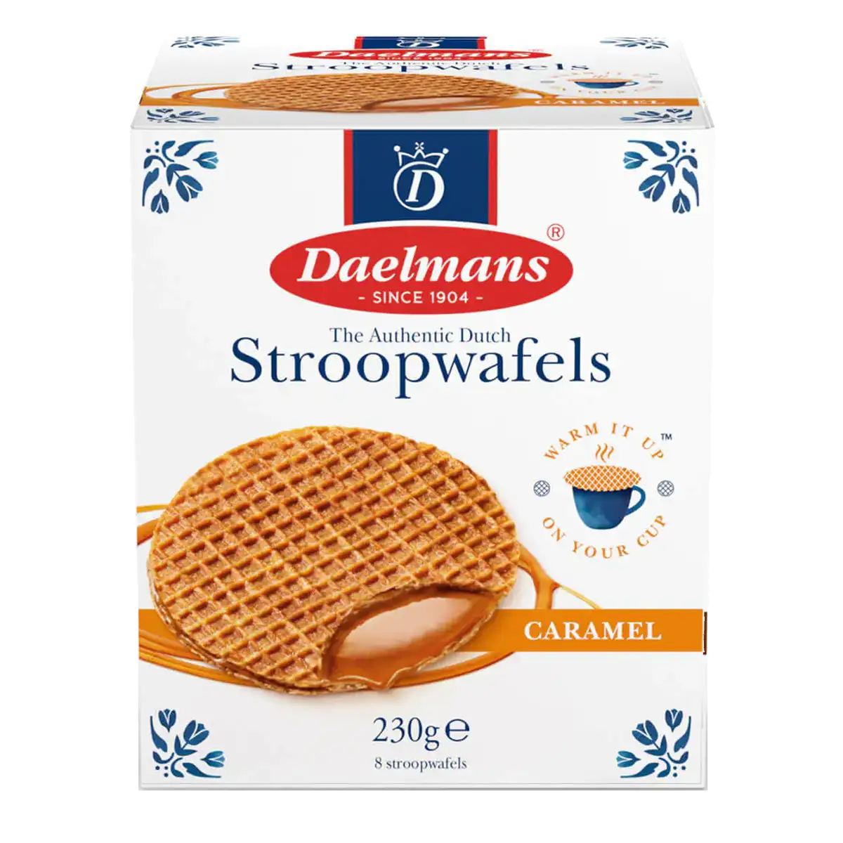 Stroopwafels Caramel Cube, 230 g