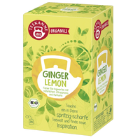 ORGANICS Ginger Lemon (36g), 20 Beutel