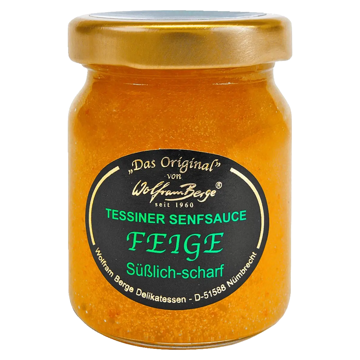 Tessiner Senfsauce, Grüne Feige, 60 ml