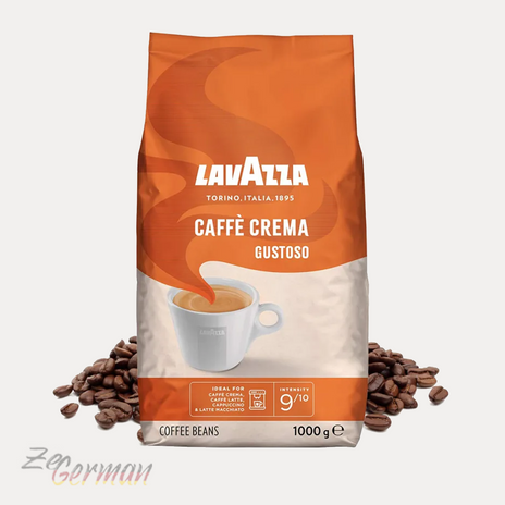 Caffe Crema Gustoso, whole beans, 1000 g  - 10% OFF