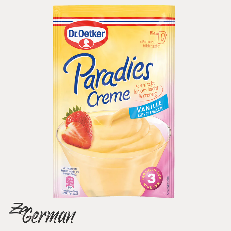 Paradies-Creme Vanilla, without cooking, 70 g