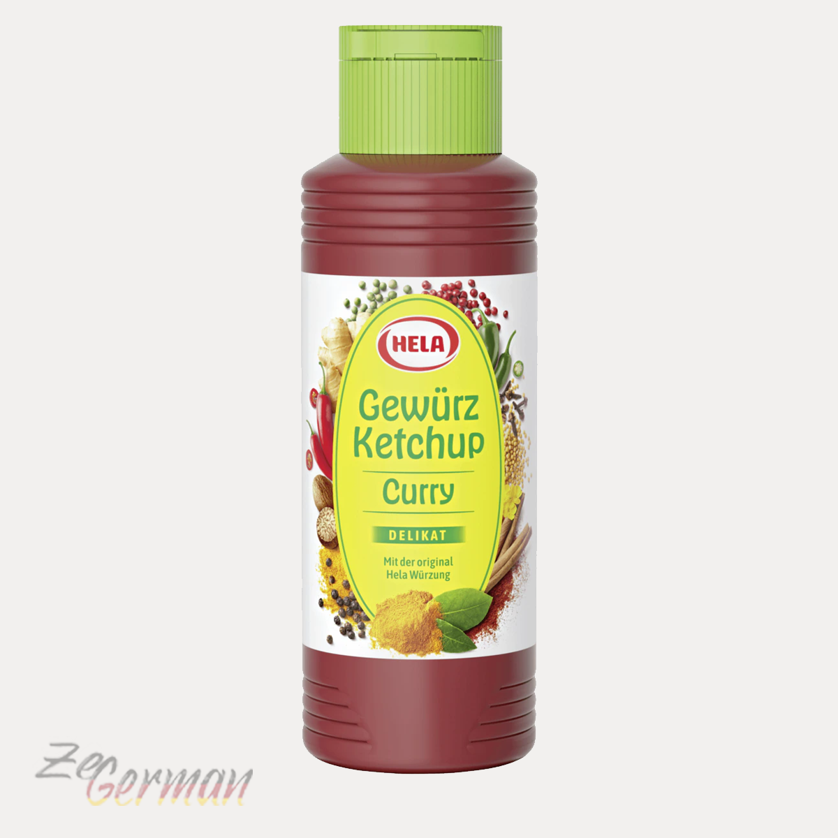 Curry spice ketchup delicate, 300 ml