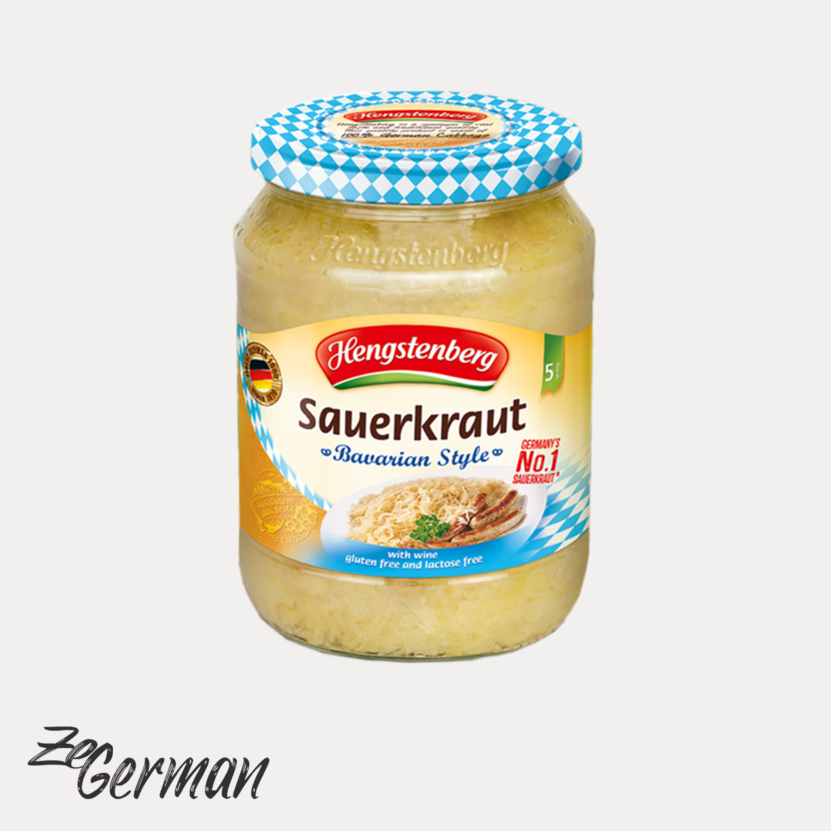 Sauerkraut, Bavarian Style, 720 ml