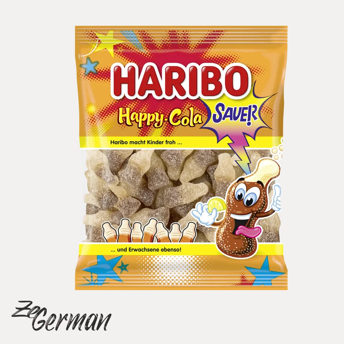 Haribo Happy Cola Sour, 175 g