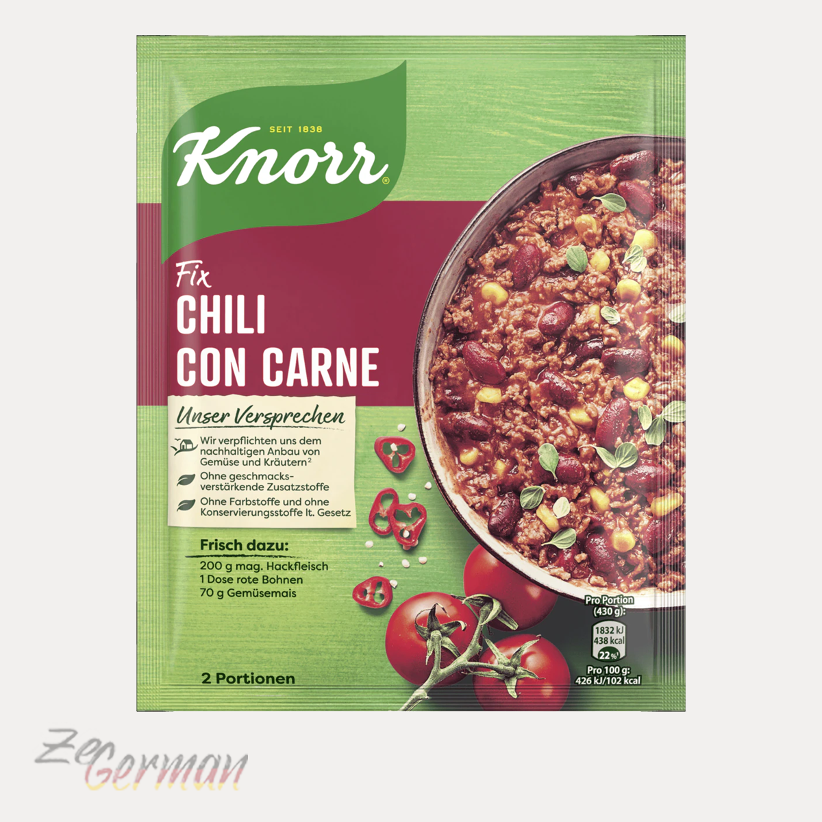 Knorr Fix Chili Con Carne, 33 g