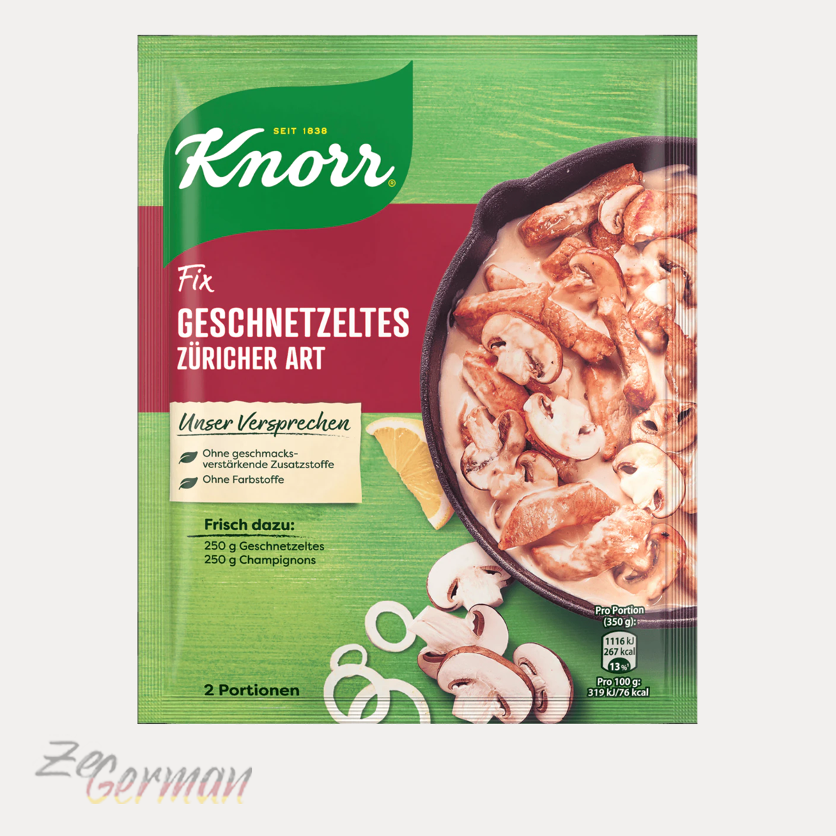 Knorr Fix 'Geschnetzeltes Zurich Style', 36 g