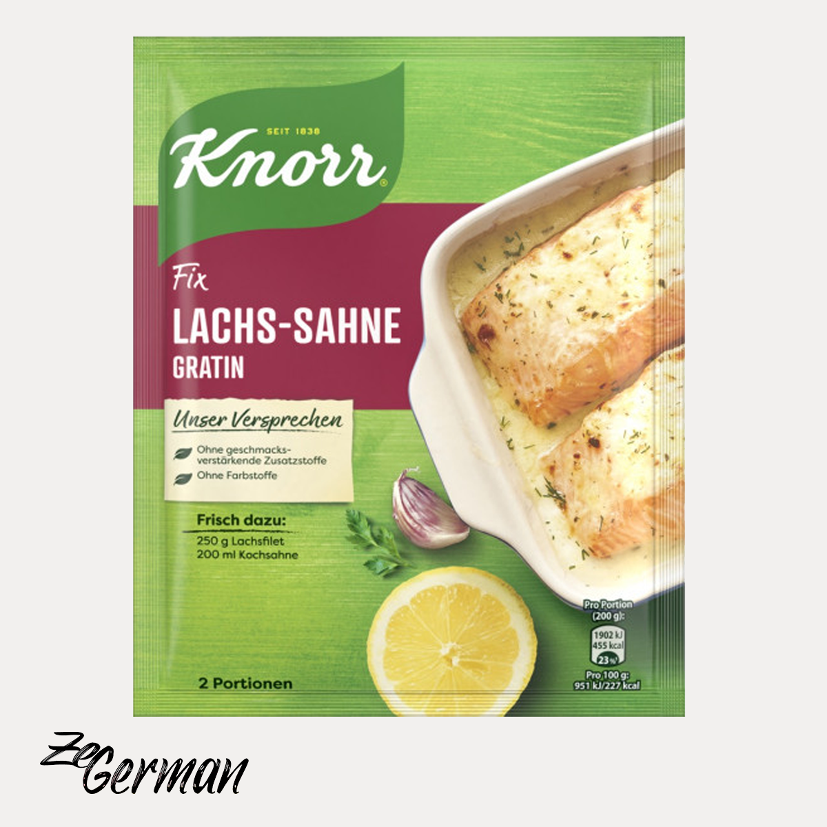 Knorr Fix Salmon-Cream gratin, 2 portions
