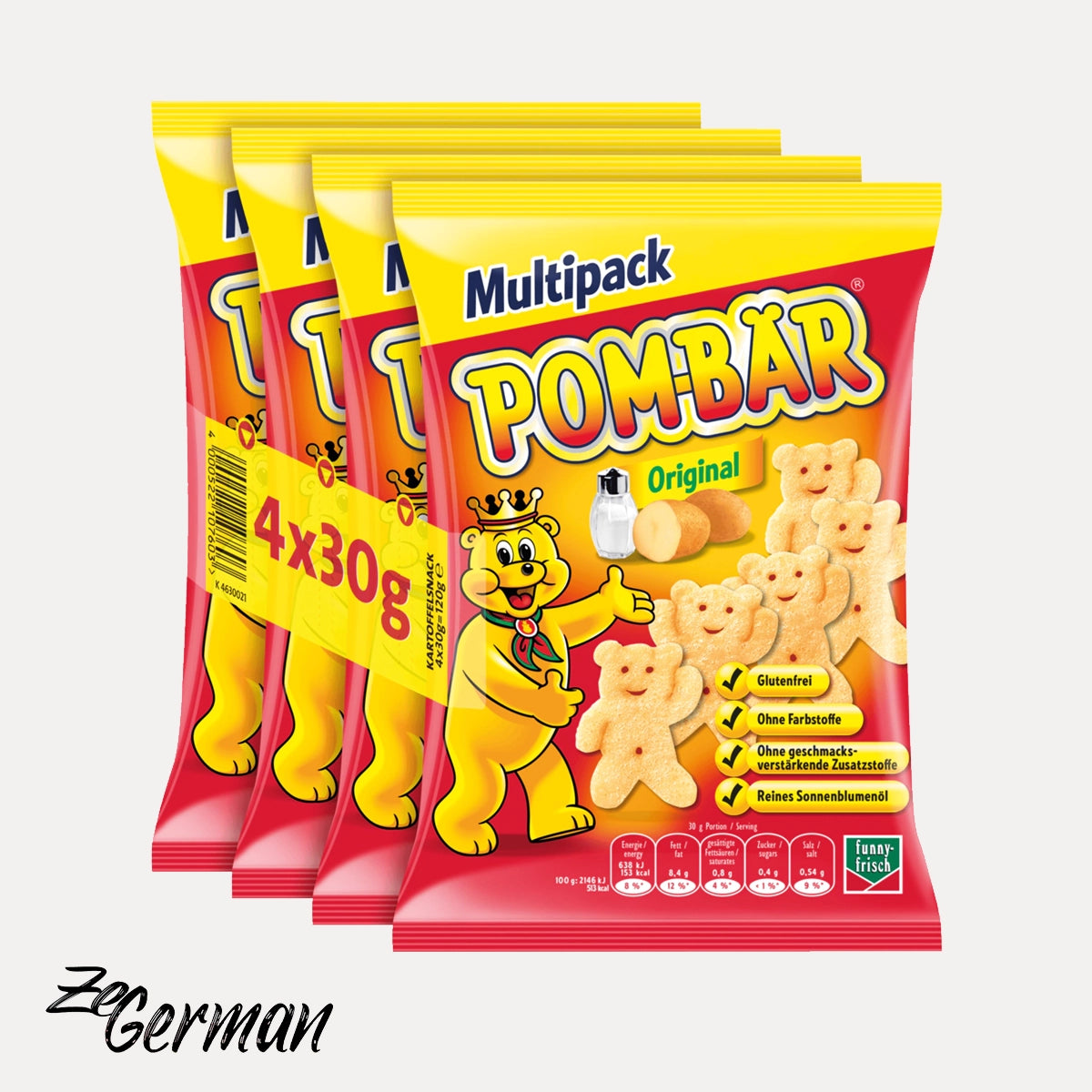 Pom-Bär Original, 4 x 30 g