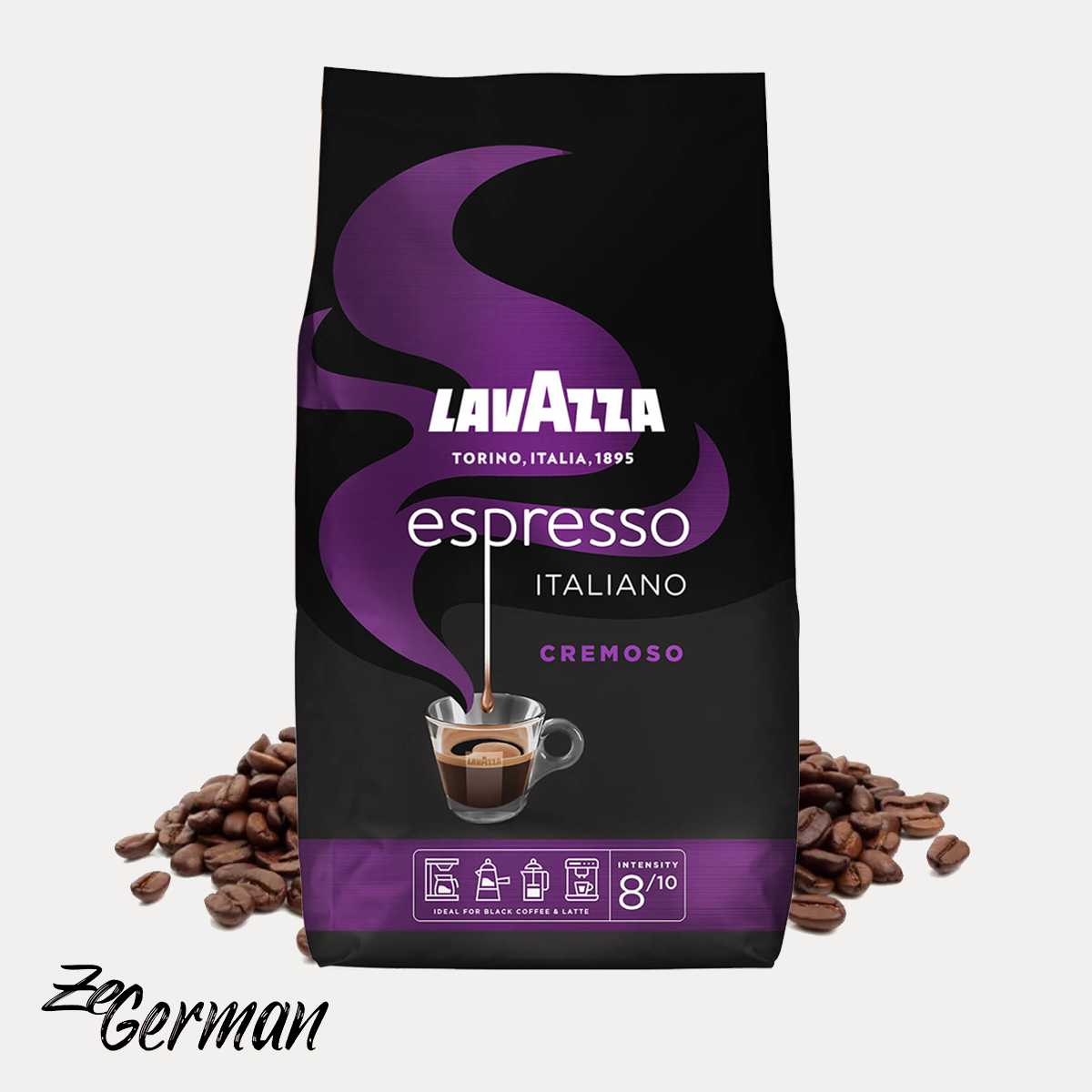 Espresso Italiano, whole beans, 1000 g  - 10% OFF