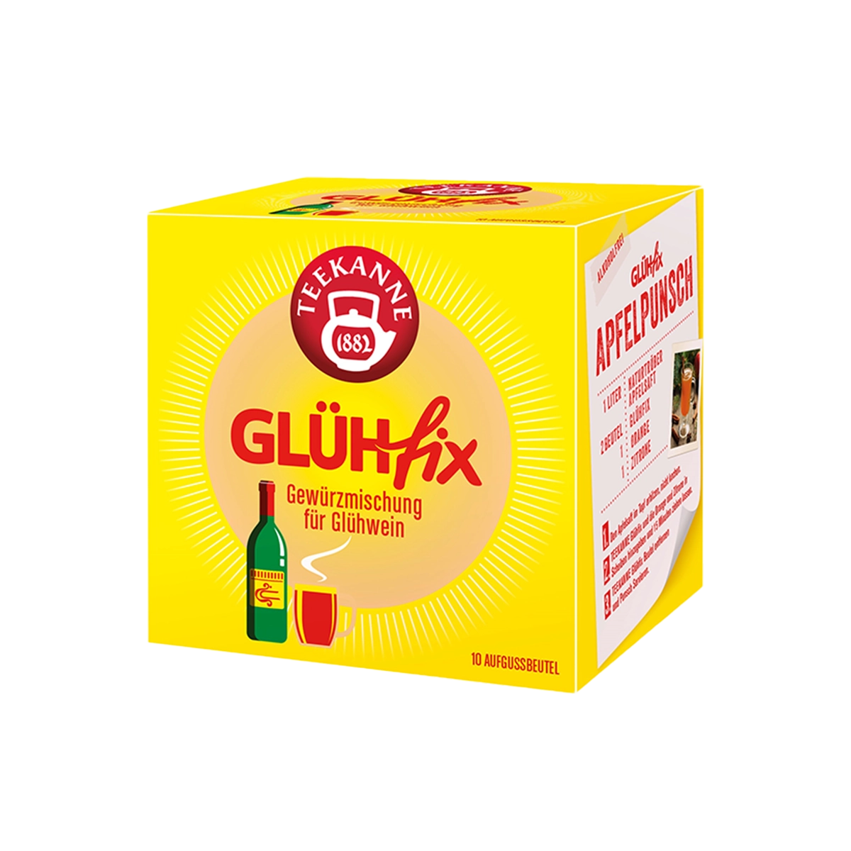 Glühfix (mulled wine helper), 10 x 1,5 g, 10 sachets