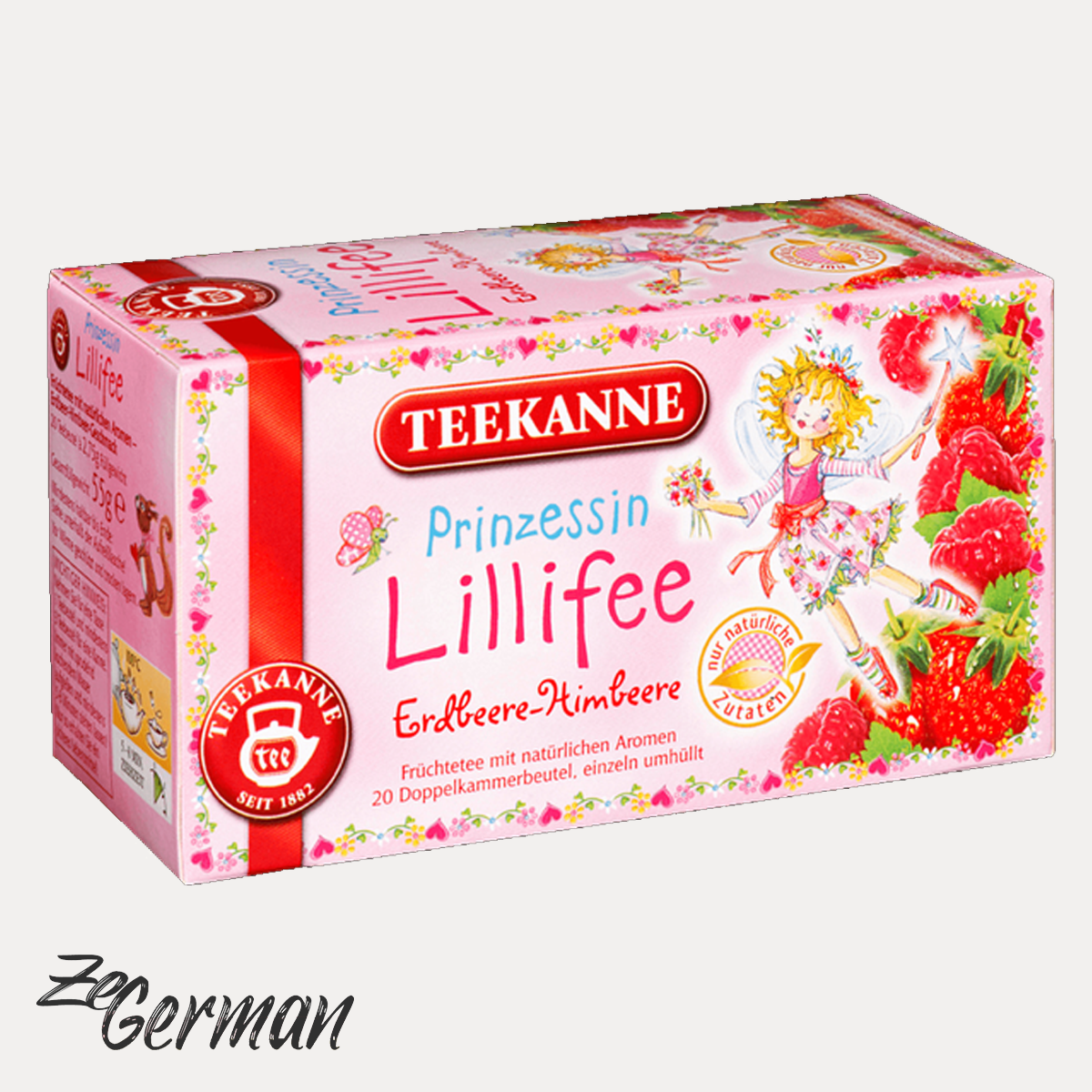 Princess Lillifee Strawberry tea, 55 g, 20 sachets