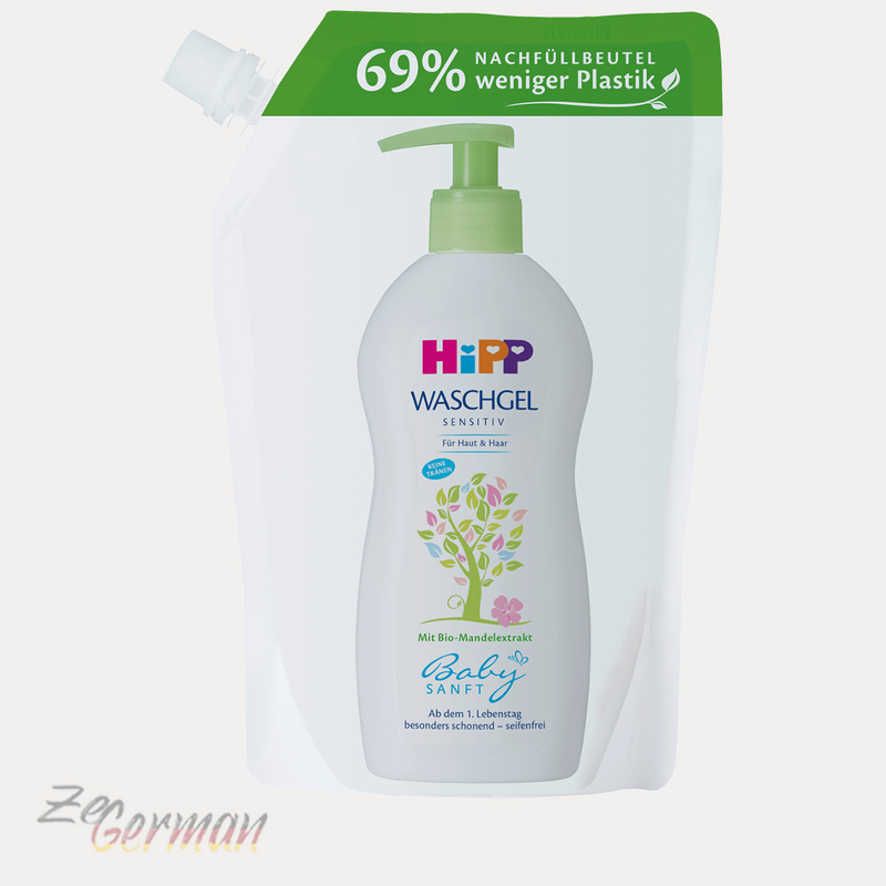 Babysanft Wash Gel Skin & Hair Sensitive, 400 ml