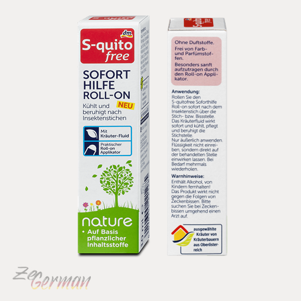 Mosquito Immediate aid roll-on nature, 10 ml