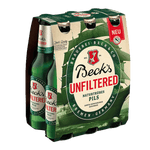 Beck's unfiltered, cloudy, 330 ml